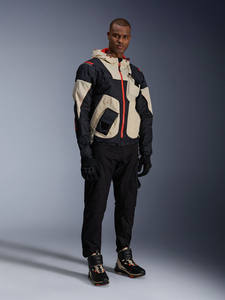 Veste de moto résistante en polyester Cordura imperméable et coupe-vent pour hommes avec coussin de protection CE amovible pour l'hiver - Product Image 6