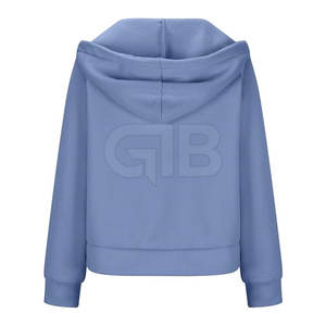 Nouveaux vêtements à la mode grande taille demi-fermeture éclair sweats à capuche coton style décontracté demi-fermeture éclair - Product Image 2