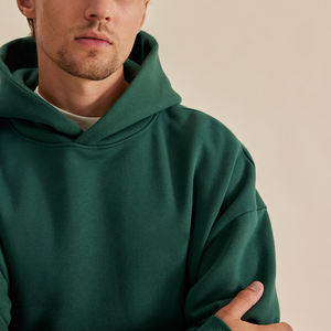 Sudadera con Capucha de Felpa de Algodón 100% de Alta Calidad, Estilo Araña, Manga Larga, Tejida a Crochet, Traje de Hombre, Estilo Invernal, Sudadera con Capucha Acolchada - Product Image 4