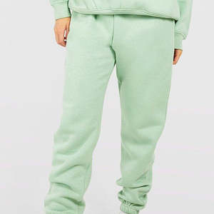 Nouvel ensemble de survêtements en molleton de coton pour femmes, logo personnalisé, coupe ajustée, vêtements d'entraînement pour femmes, survêtement pour femmes - Product Image 6