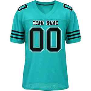 Camiseta de Fútbol Americano Personalizada Estilo 2026, Cuello en V, Manga Corta, Uniforme de Equipo, Rendimiento Atlético, Servicio OEM - Product Image 4