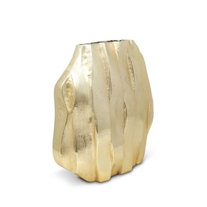 Jarrón de plantas dorado y florero, diseño personalizado hecho a mano, lo mejor para la decoración del hogar, hecho a mano, la mejor decoración interior y diseño hecho a mano - Product Image 1