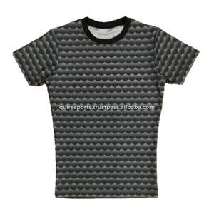 Maillot sublimé de football américain à manches longues 320 GSM Spandex élasthanne maille conception personnalisée chemises uniformes de jeu durables - Product Image 4