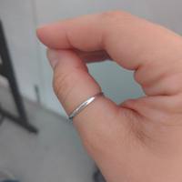 Bague unisexe en argent sterling 925, ronde, 2 mm, empilable, pour le pouce, le petit doigt, Noël, cadeau 925, minimaliste, simple, pour tous les jours