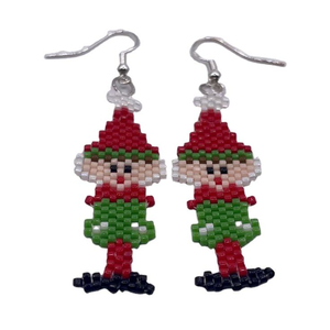 Elegantes pendientes colgantes de cuentas de semillas para mujer, joyería de moda para cada ocasión, para fiestas, eventos, bodas - Product Image 6