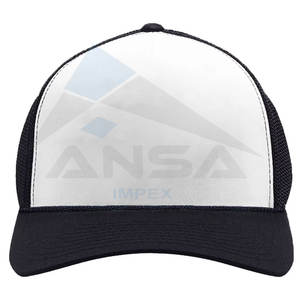 Sombrero de paja de béisbol negro sólido para hombre, sombrero de camionero de mezclilla informal para exteriores - Product Image 1