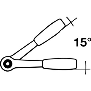 Llave de Trinquete Reversible de 1/4'' y 24 Dientes GEDORE 2093 U-10 - Product Image 4