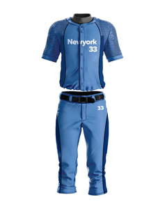 Uniforme de Béisbol Corto Estampado 100% Poliéster Transpirable que Absorbe la Humedad Unisex Estilo de Equipo Moderno Ropa Deportiva - Product Image 6