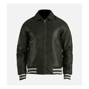 Veste Letterman de super qualité au design unique pour hommes Nouvelle veste Letterman en cuir pour hommes à vendre - Product Image 1