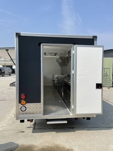 รถเทรลเลอร์อาหารแบบลากได้ใหม่สำหรับขนมขบเคี้ยวอาหารจานด่วนฮอทด็อกชิปและไอศกรีม - Product Image 5