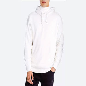 Sudadera de chenilla de algodón de 500Gsm de gran tamaño para hombre, Sudadera con capucha de peso pesado con estampados recortados personalizados, estilo Streetwear para invierno - Product Image 1