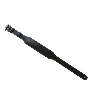 Professional Weight Lifting Black Color Genuine Leather Belt Weightlifting Men & Women Gym Workout Back Support Belt for Sale - Product Image 2