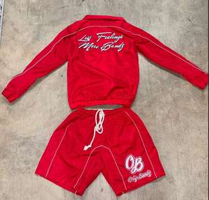 Ensemble de survêtements en nylon respirant de haute qualité pour hommes, nouveau design le plus vendu pour les vêtements de sport de course en plein air avec motif solide - Product Image 4