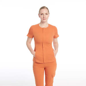 Uniformes Médicos de Alta Calidad en Mezcla de Algodón y Mezclilla de Secado Rápido Unisex - Product Image 1