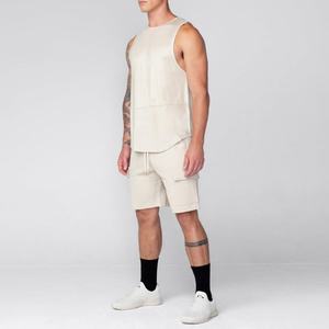 Calidad superior al por mayor gráficos personalizados culturismo lucha camiseta Fitness músculo entrenamiento gimnasio Stringer hombres camisetas sin mangas - Product Image 4