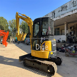 Excavadora de cadenas mini Komatsu PC40 usada de 4 toneladas, años 2018-2022, incluye motor y bomba, probada, capacidad de cazo de 0.14-0.23m, 600-4000 horas de uso. - Product Image 6