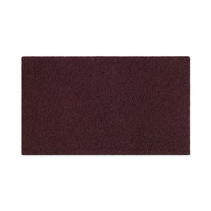Boardwalk 20 In. X 14 pouces. Éponges de lavage de cuisine Deep Scrub Pads-Maroon 10/carton - Product Image 1