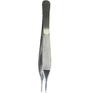 Pinzas Adson Reutilizables con Punta Fina de Acero Inoxidable, Certificación ISO 13485 y CE para Uso Quirúrgico Profesional, Agarre de Precisión - Product Image 5