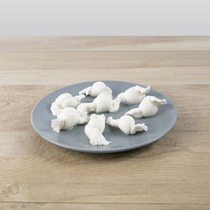 Mozzarella fraîche italienne Nodino 50g, fromage en nœuds, 5 pièces, plateau de 250g, haute qualité pour la restauration et la vente au détail - Product Image 2