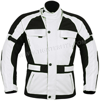 Vêtements de moto respirants et coupe-vent de style motard, conçus sur mesure en Cordura 600D teint en pièce, avec des détails en cuir et des éléments informatisés