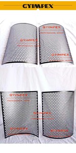 Grille de haut-parleur en tôle CNC 630*540*36.5mm, grilles de haut-parleur en tôle perforée, maille métallique hexagonale perforée - Product Image 6