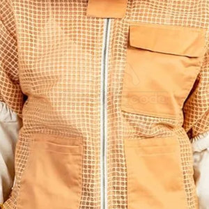 Chaqueta de Apicultura de Alta Demanda con Puños Elásticos, Chaqueta de Apicultura de Tela Resistente, Chaqueta de Apicultura para Seguridad al Aire Libre - Product Image 6