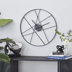Dernière arrivée horloges murales 360 rotatif Type de gare horloge murale horloge intérieure et décoration de jardin utilisation - Product Image 2