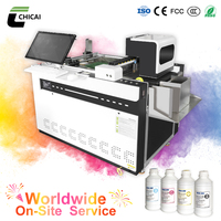 Impresora de Inyección de Tinta de Una Sola Pasada, Superventas, CMYK 4 Colores, Máquina Automática de Empaquetado para Bolsas de Papel de Comida Rápida, Fábrica de Bolsas de Transporte