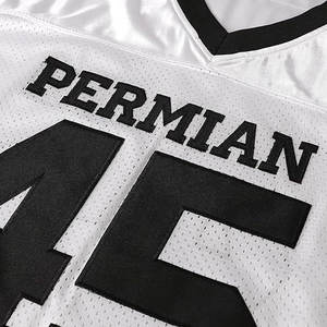 Cómoda camiseta de fútbol americano de gran tamaño para Unisex Pakistán hizo precio barato camiseta de fútbol americano de gran tamaño - Product Image 3