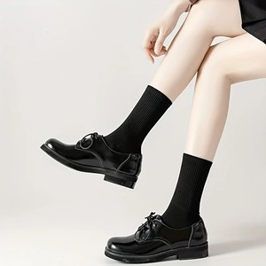 Black and <b>White</b> Men's <b>Sports</b> Ankle <b>Socks</b> Soft Breathable for Summer and Autumn for Business or Leisure - Product Image 4