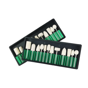 Bâtons abrasifs en feutre OEM personnalisables pour le polissage des fibres, fabriqués à Taïwan, pour le meulage de bijoux Bob, modèle Jaze Hardware AB - Product Image 1