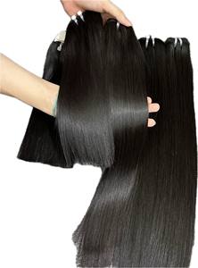 Cabello virgen 100% de calidad superior en stock, pelo crudo vietnamita, superventas - Product Image 5