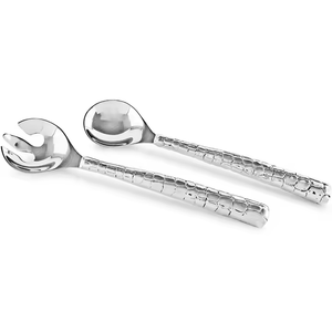 Precioso juego de cubiertos, utiliza servidores de ensalada de Metal con asas únicas con incrustaciones de hueso, acabado pulido para lujosos juegos de cubiertos de comedor - Product Image 3