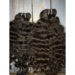 Meilleure offre 2025 cheveux bouclés naturels cheveux humains indiens Temple Remy pas cher non transformés faisceaux cuticules alignés sans enchevêtrement Extension - Product Image 5