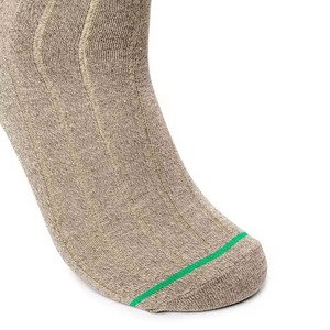 Calcetines atléticos para todas las estaciones para hombre, Calcetines antideslizantes bordados de poliéster/algodón con resistencia a los enganches - Product Image 2