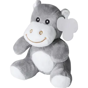 Peluche Personalizzato a Forma di Ippopotamo Eliana, Gadget Promozionali, Giocattoli - Product Image 1
