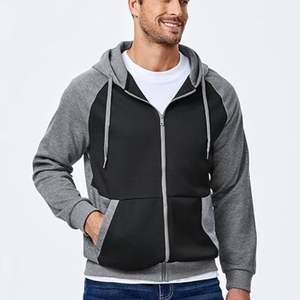 Vente en gros de sweats à capuche pour hommes | Sweats à capuche en molleton et coton personnalisés en vrac | Longue poche à fermeture éclair confortable respirant approvisionnement d'usine - Product Image 6