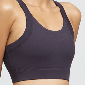 Vente directe d'usine Soutien-gorge de sport léger et sans couture pour femmes et soutien-gorge de sport extensible unisexe pour la salle de sport et l'entraînement - Product Image 5