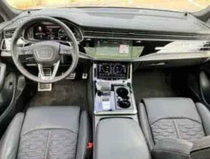 Clean Perfect 2025 สำหรับรถยนต์ Audi RS Q8 4.0T SUV เอกสารครบถ้วน ไมล์น้อย ระบบขับเคลื่อนสี่ล้อ เครื่องยนต์สมบูรณ์ กล้องมองหลัง พวงมาลัยซ้าย บริการส่งถึงบ้าน - Product Image 3