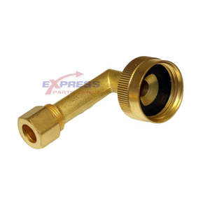 Raccord coudé de rechange 34FHT pour lave-vaisselle électrique W10685193 WX28X329 5304493948 - Pièces de valve pour lave-vaisselle électrique - Product Image 1