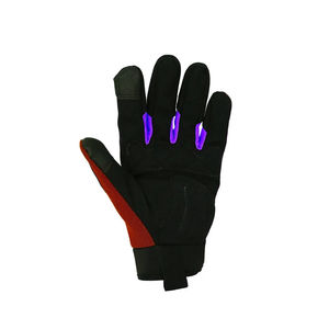 Vente en gros de gants de mécanicien antichocs personnalisés Gants de sécurité au travail en cuir synthétique Gants de protection au travail personnalisés à vendre - Product Image 3