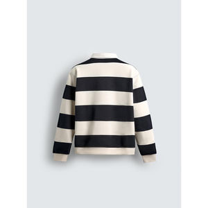 Ropa Urbana para Hombre, Sudaderas con Cuello Polo Bordado, Estilo Casual, Felpa Francesa, Alta Calidad, Manga Larga, Tejido de Punto, Venta al por Mayor - Product Image 2