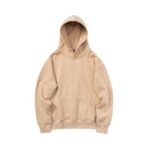 Pull lourd à capuche hommes 500 GSM pur coton polaire surdimensionné streetwear fit OEM & ODM blanc personnalisé usine approvisionnement direct - Product Image 1