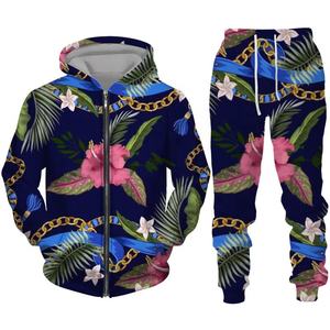 <b>Men's</b> Winter Plus Size Custom Logo Gym Fitness Jogger Set New Style Streetwear <b>Bandana</b> Print Sweatpants for Training and Sports - Product Image 6