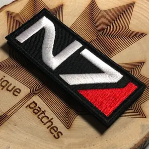 Hot Design High Quality Customized 3D Embroidery Patches With <b>Velcro</b> Backing PVC Patch for Clothing - Product Image 3