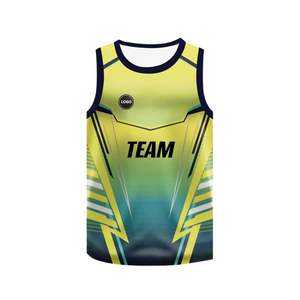 Maillots de basket-ball à sublimation uniformes d'équipe professionnelle en polyester léger et respirant pour hommes femmes maillot de basket-ball pour jeunes - Product Image 1