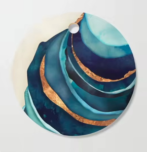 Planche à découper en résine époxy de luxe idéale pour les cuisiniers à domicile Blocs à découper en bois et résine époxy au prix de gros - Product Image 4