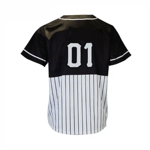 Camiseta de Béisbol Personalizada de Alta Calidad para Hombre, Cuello en V, Secado Rápido, Bolsillos, Diseño Personalizado, Multicolor, Antibacteriana, Transpirable - Product Image 2