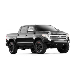 Parachoques trasero 4X4 de hierro y plástico de Color cromado más vendido de camión americano personalizado 2021 para Toyotaa Tundra 2014-2020 - Product Image 3