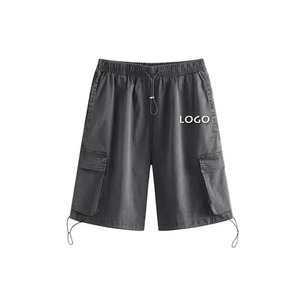 Pantalones Cortos Cargo Casuales para Hombre, Diseño Personalizado de Primera Calidad, Hechos en Fábrica, con Bolsillo Lateral, Corte Holgado, Seis Bolsillos - Product Image 6